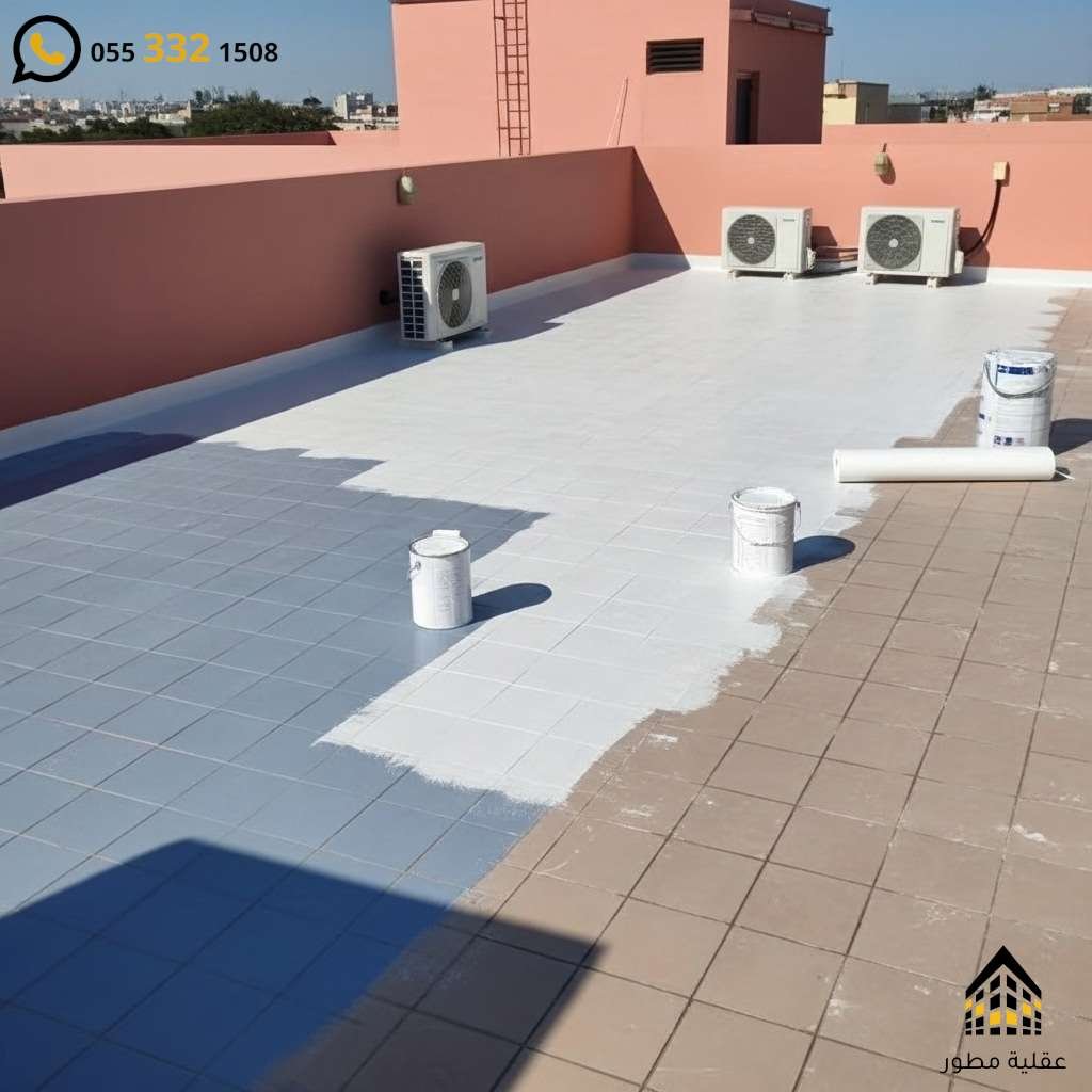 عزل الأسطح من مياه الأمطار