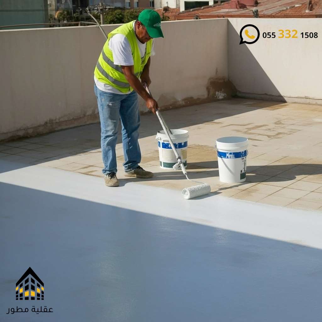 عزل الأسطح من مياه الأمطار