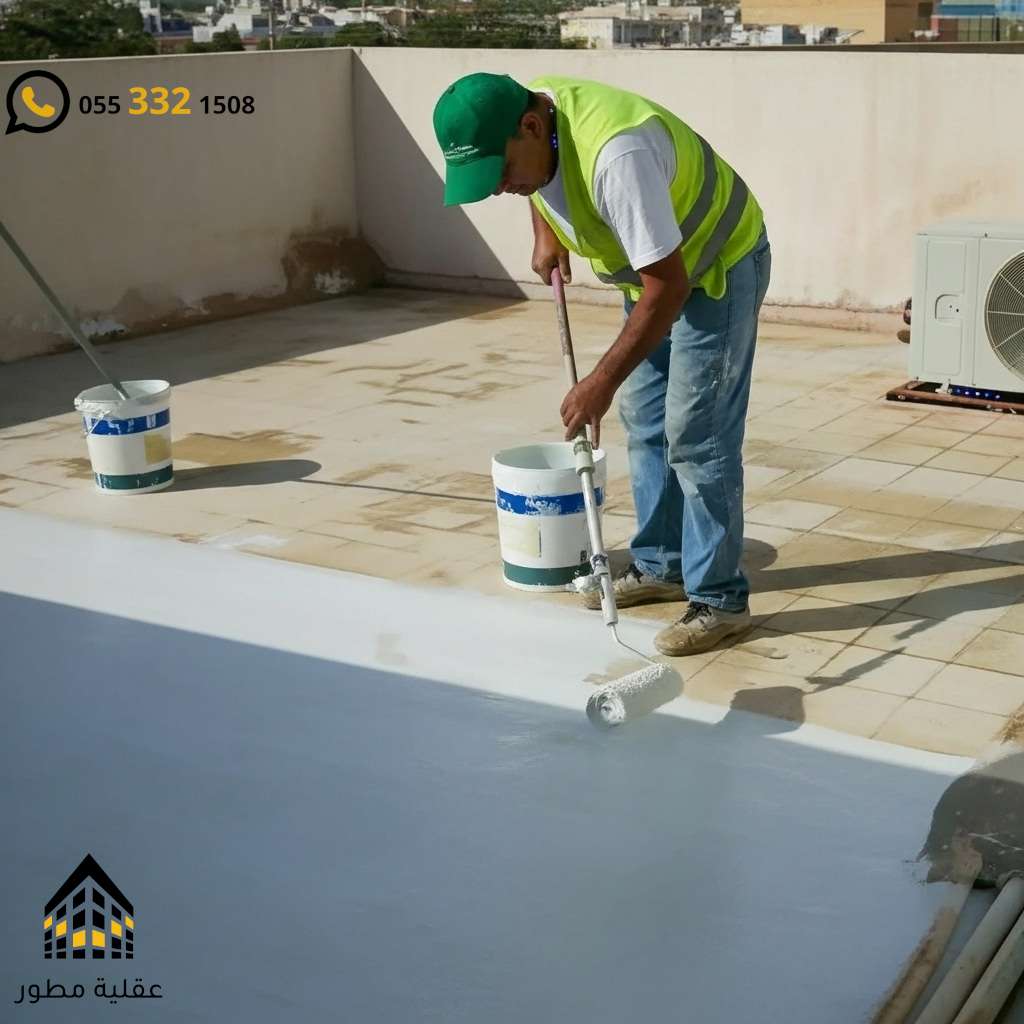 عزل الأسطح من مياه الأمطار